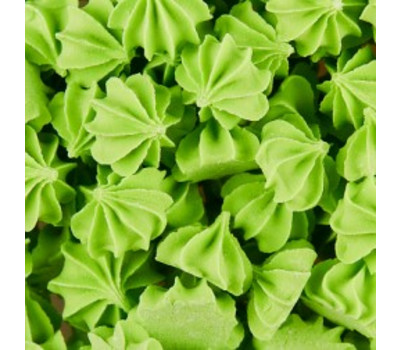 Сахарные фигурки «Мини-безе», зелёные, 40 г