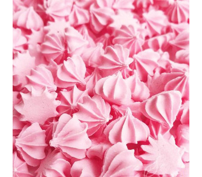 Сахарные фигурки «Мини-безе», розовые, 40 г