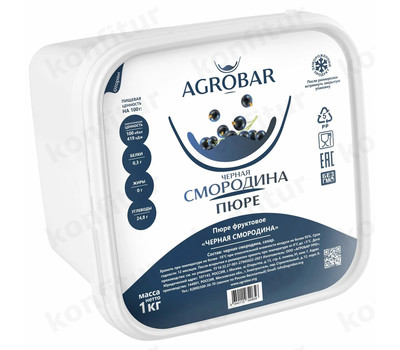 Пюре фруктовое AGROBAR 