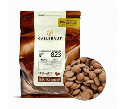 Шоколад Callebaut молочный, 100г