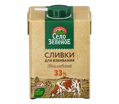 Сливки СЕЛО ЗЕЛЕНОЕ 