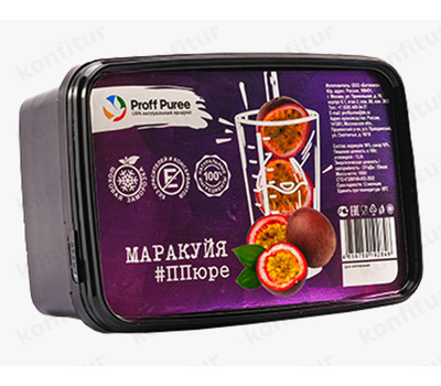 Замороженное пюре Proff Puree, 1кг, маракуйя