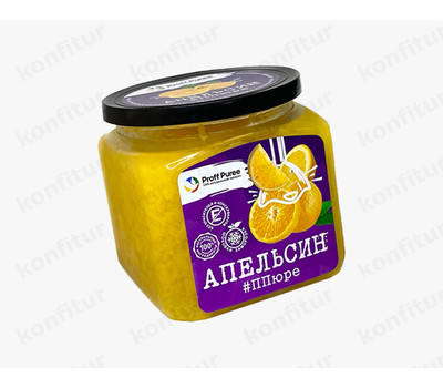 Замороженное пюре Proff Puree, 500г, апельсин