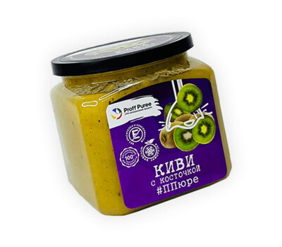 Перейти на страницу товара Замороженное пюре Proff Puree, 500г, киви с косточкой